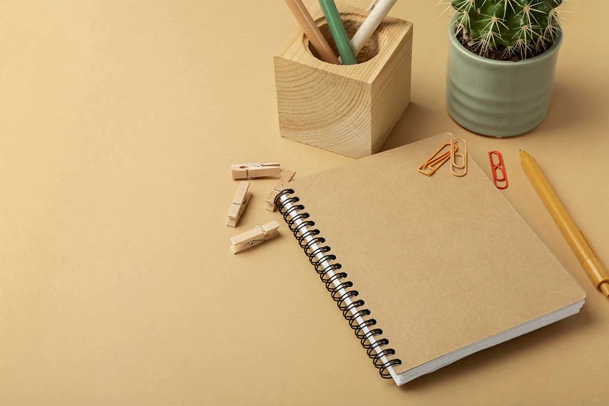 Cuaderno ecológico personalizado