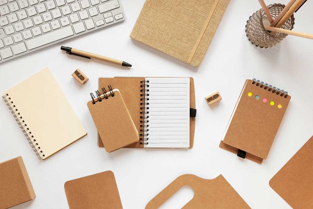 Fabricación de cuadernos ecológicos