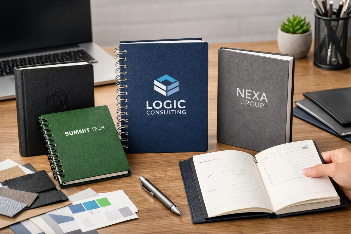 cuadernos corporativos personalizados